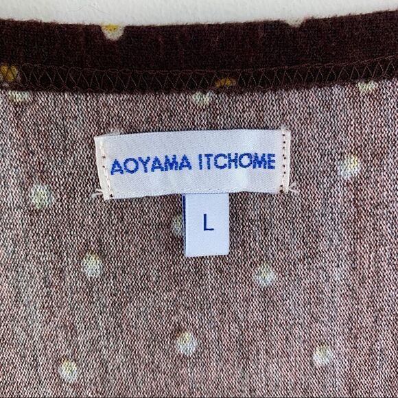 Aoyama Itchome Artic Scene Sweater Dress Jumper L - Picture 10 of 11